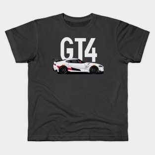 GR Supra GT4 Sport Cars Kids T-Shirt